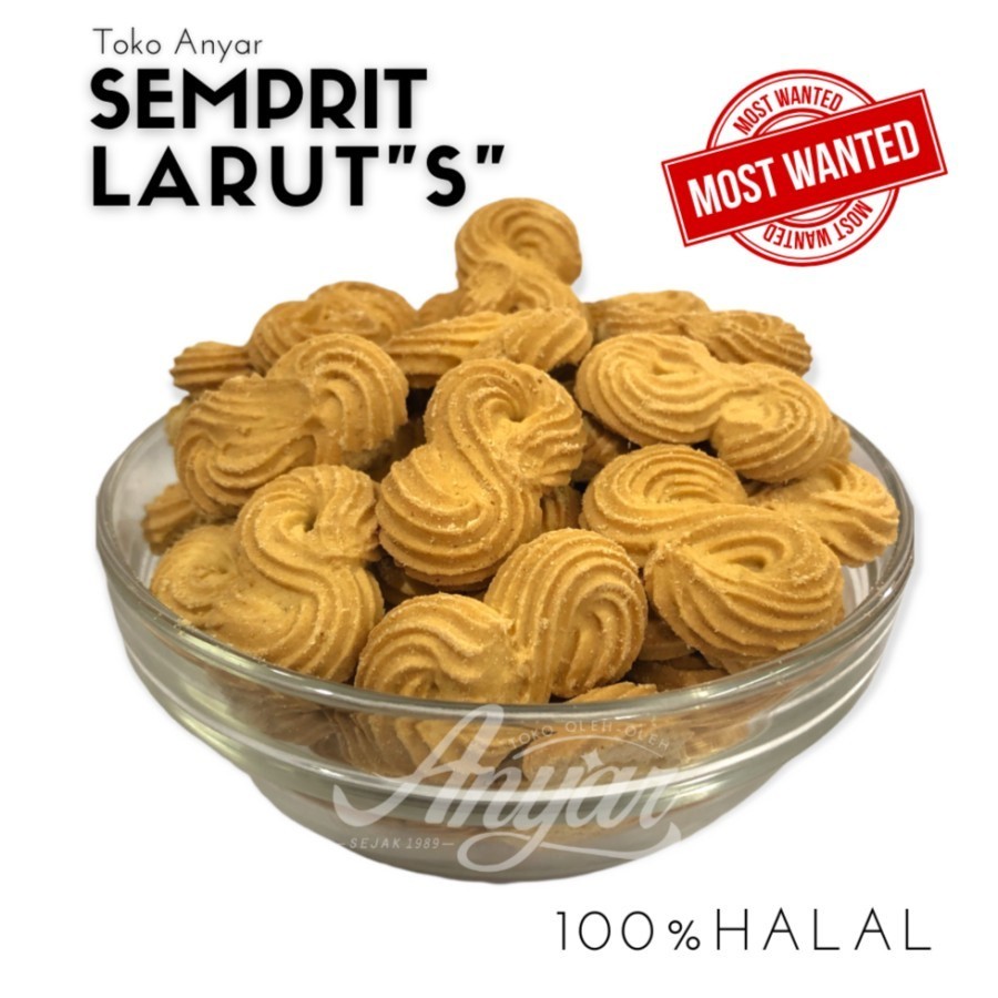 

Kue Kering Semprit Larut "S" / Semprit Santan @250gr