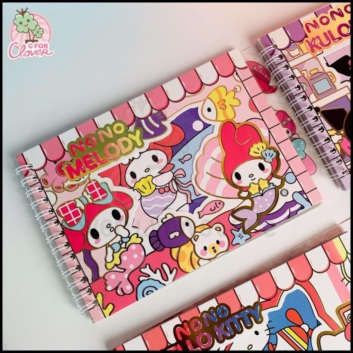 

HOT DEAL CUTE CHARACTER STICKER BINDER BOOK BUKU STIKER NONO GOODIE BAG(CLS) !!!!!