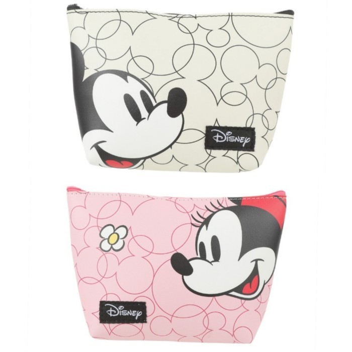 Miniso Tas Kosmetik - Mickey Mouse Collection Trapezoid Cosmetic Bag