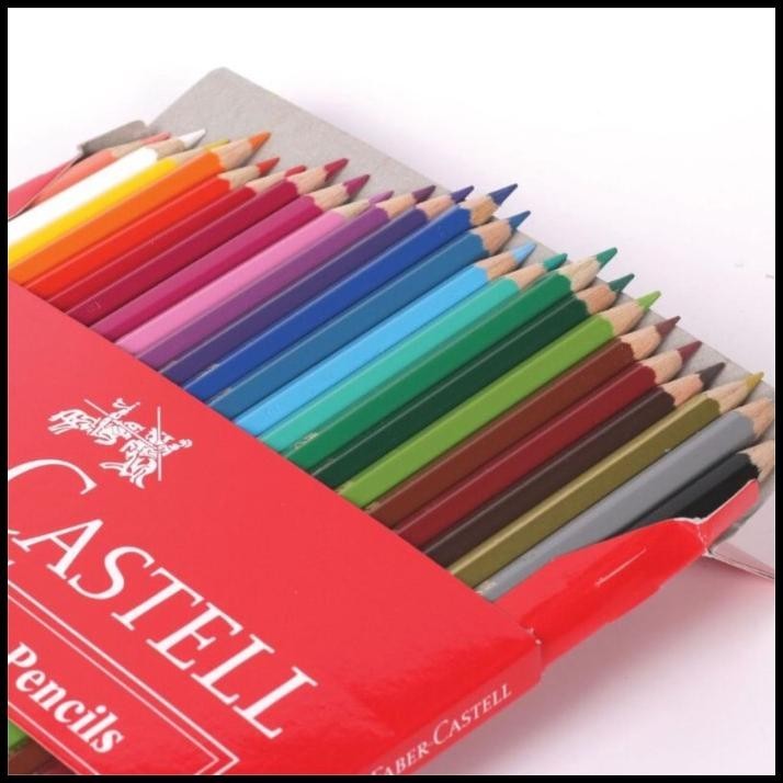 

HOT DEAL PENSIL WARNA FABER CASTEL 24 WARNA !!!!!!!