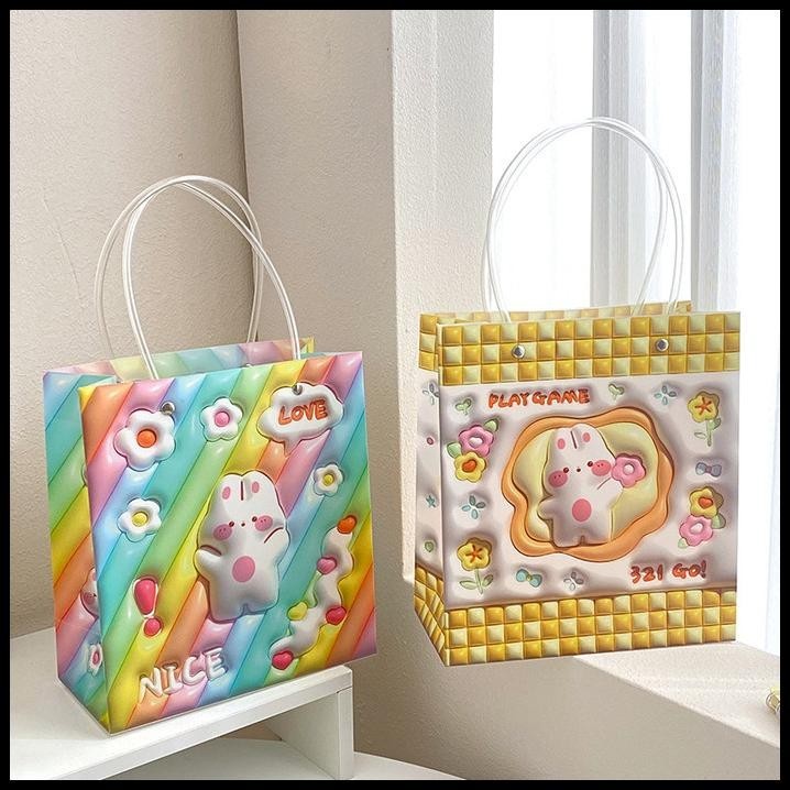 

TERBARU J3 - GIFT BAG 3D MOTIF ANIMAL LUCU MIKA BAG GOODIE BAG !!!!!!