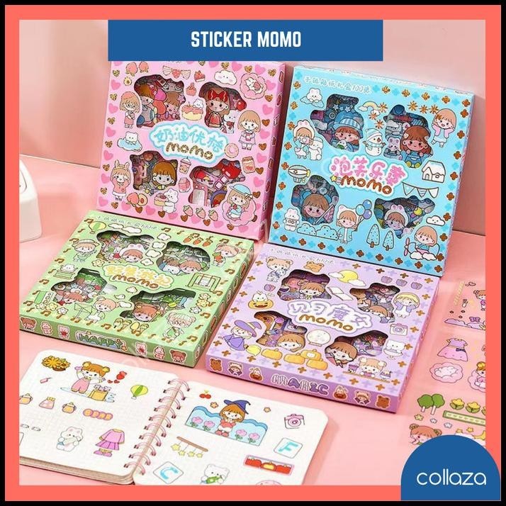 

GRATIS ONGKIR STIKER 2D ANTI AIR MOMO STICKER ESTETIK 100PCS STICKER SERBA GUNA DIY