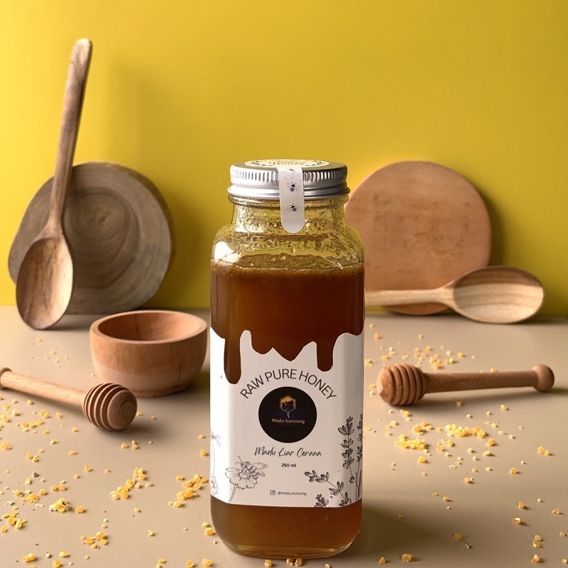 

Madu Lebah Liar Cerana 100% Madu Murni Raw Honey (500ml/680gr)