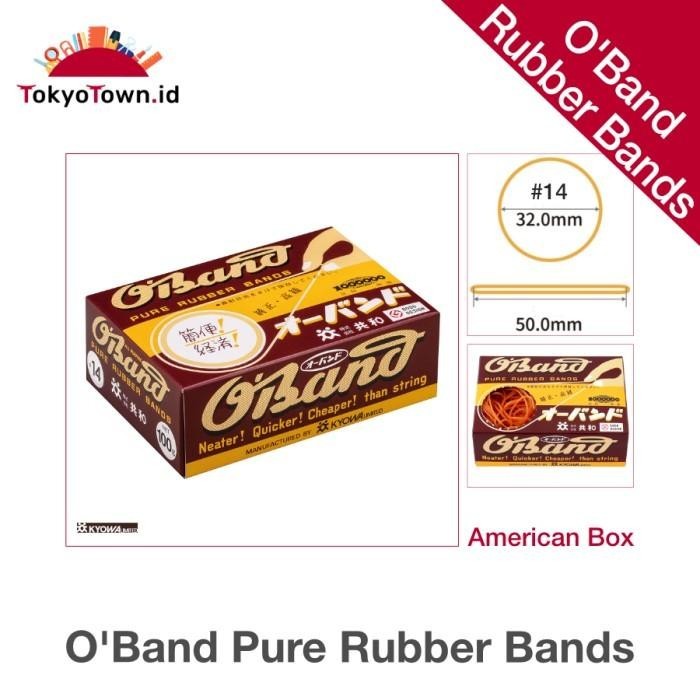 

OBand Pure Rubber Bands Japanese Quality