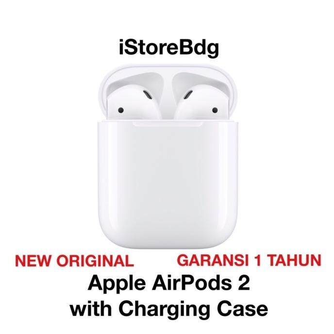 Airpods 2 2019 With Charging Case Garansi Resmi Ibox