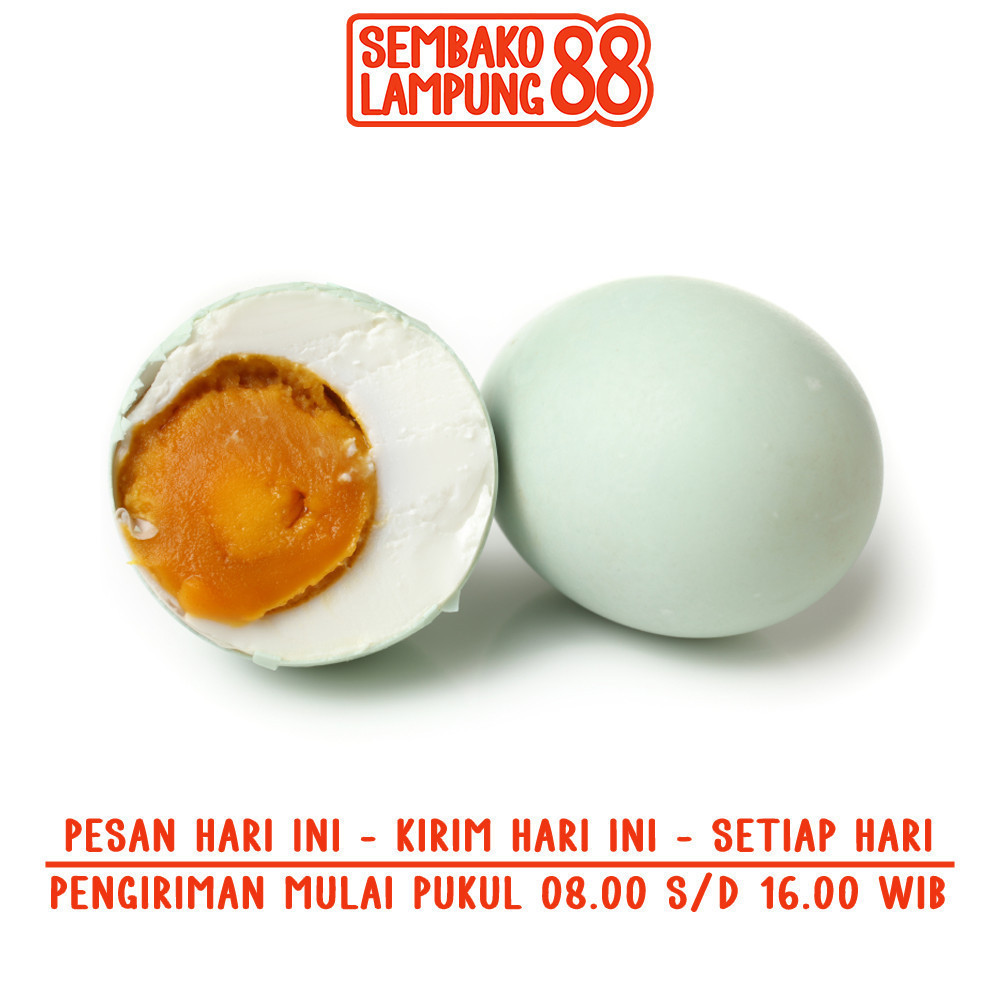 

Telur Asin 1 Pcs | Sembako Lampung 88