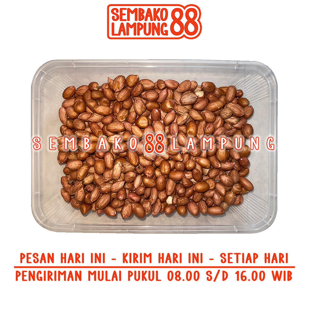 

Kacang Tanah 200 Gr | Sembako Lampung 88