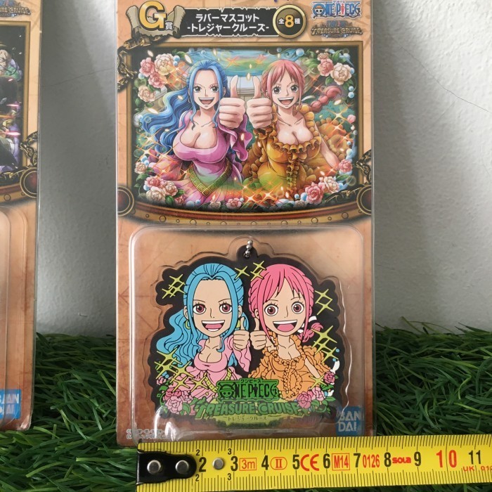 [RSY] Rubber keychain vivi alabasta nami one piece bandai treasure cruise