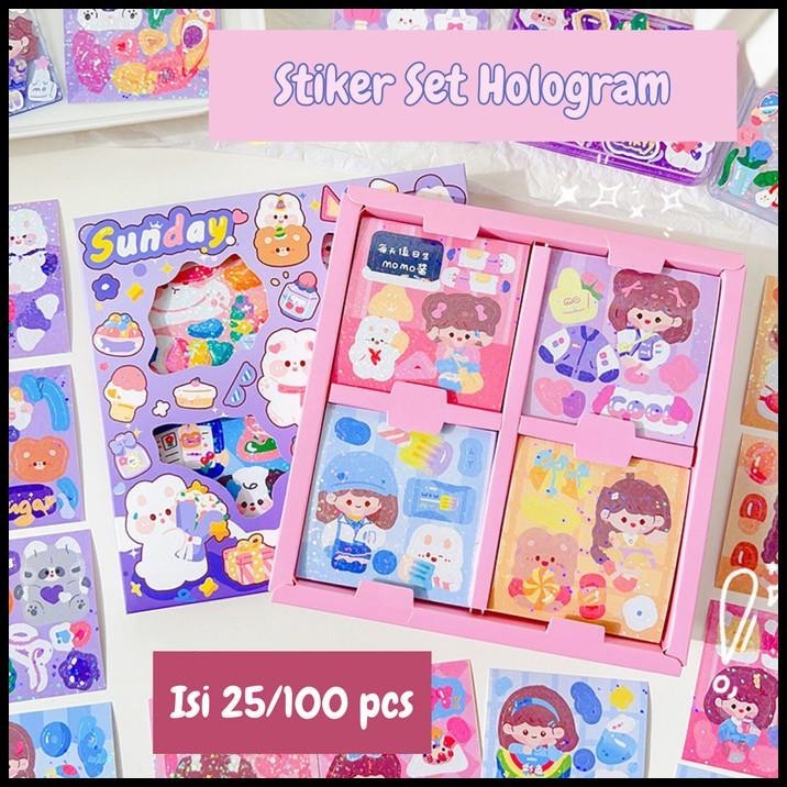 

HOT DEAL STIKER STICKER HOLOGRAM LUCU KARTUN MOMO KARAKTER ANAK KOREA ST0069 !!!