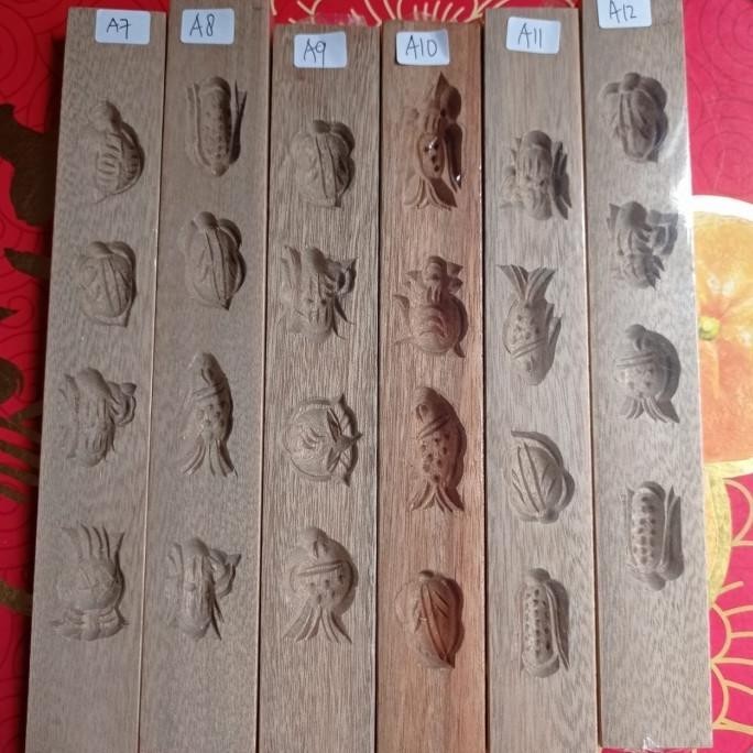 [(Redy Stok)Terbaru/Termurah] Cetakan Kue Bangkit Kayu Hasil Cetakan Aquilaolsh0P