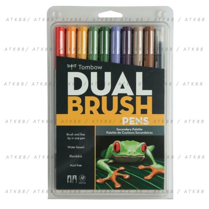 

Terbaru Tombow Dual Brush Pen Set 10 - Secondary Palette Promo Terlaris