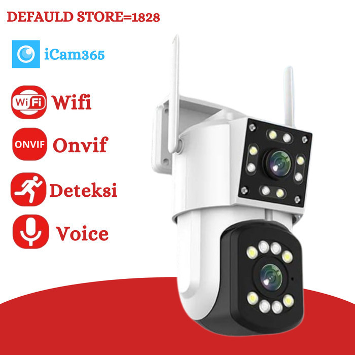 Cctv Camera Dual Lens Outdoor Kamera Wifi Ip Outdoor Waterproof