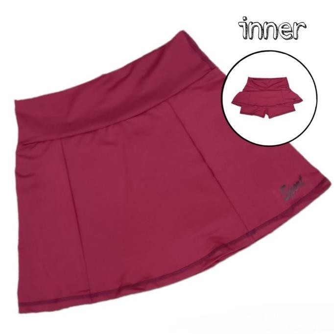 Rok Mini/Rok Olahraga Wanita/Rok Pendek Jumbo/Tennis Mini Skirt/Sport