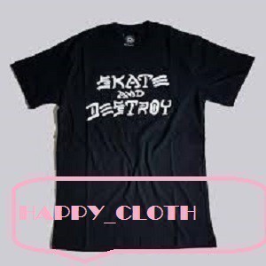 Kaos T Shirt Pria Skate And Destroy