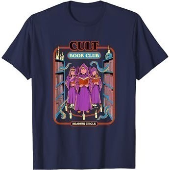 Baju Kaos Steven Rhodes Cult Book Club