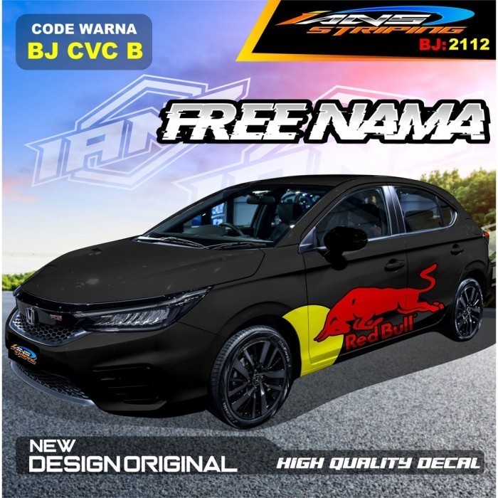 Stiker Mobil Honda City / Variasi Sticker Mobil Honda Brio / Stiker