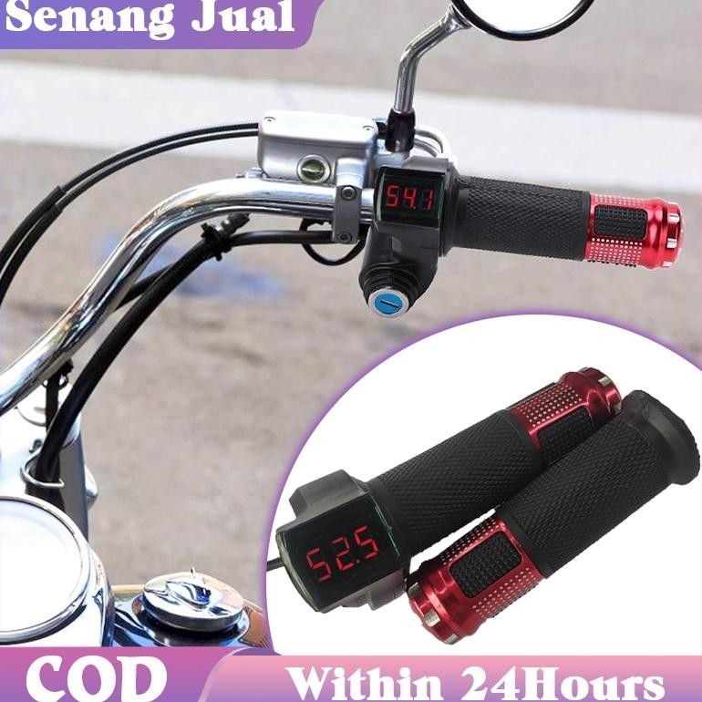 ADF 1Set Handle Gas Sepeda Listrik Sensor Handle Gas Sepeda Listrik Grip Gas Sepeda Listrik Bahan Al