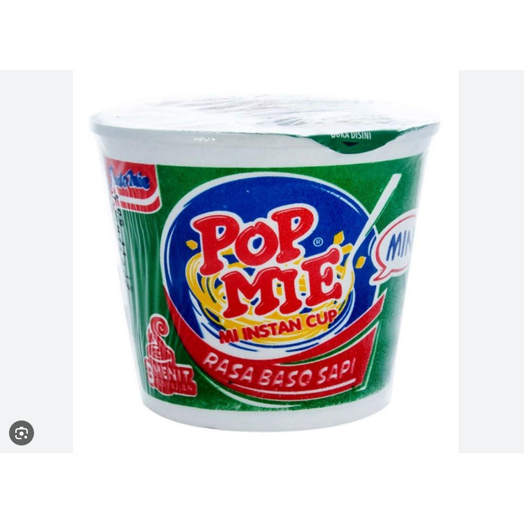 

Pop Mie Mini Baso Sapi Original