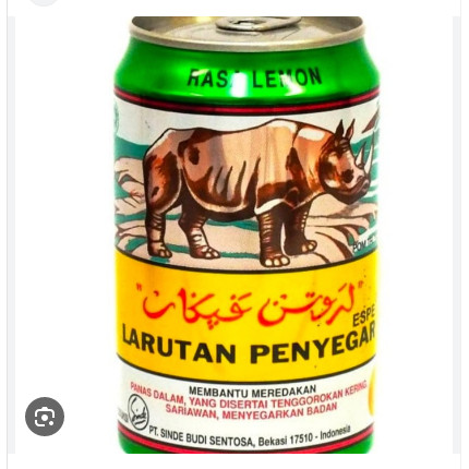 

Larutan Cap Badak Lemon Kaleng Original