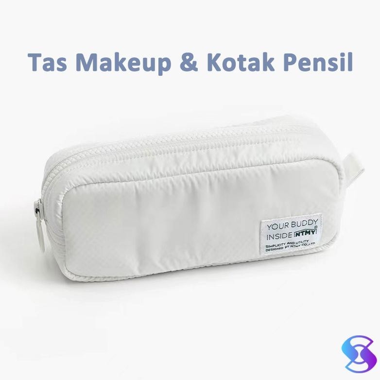 

Special Sale! Tempat Pensil Putih/ kotak pensil/ kosmetik tempat /Tas Makeup-Suning Mall Hemat