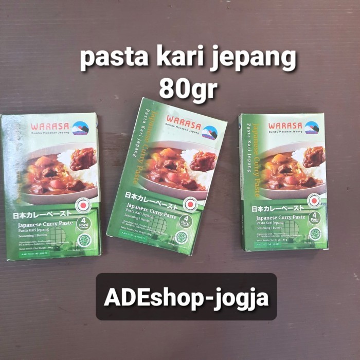 

@@@@] warasa japanese curry paste bumbu kari jepang 80 gr no msg