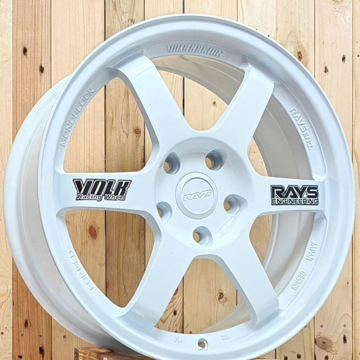 velg ring 17 TE37 velg mobil r17 innova civic rush terios xpander