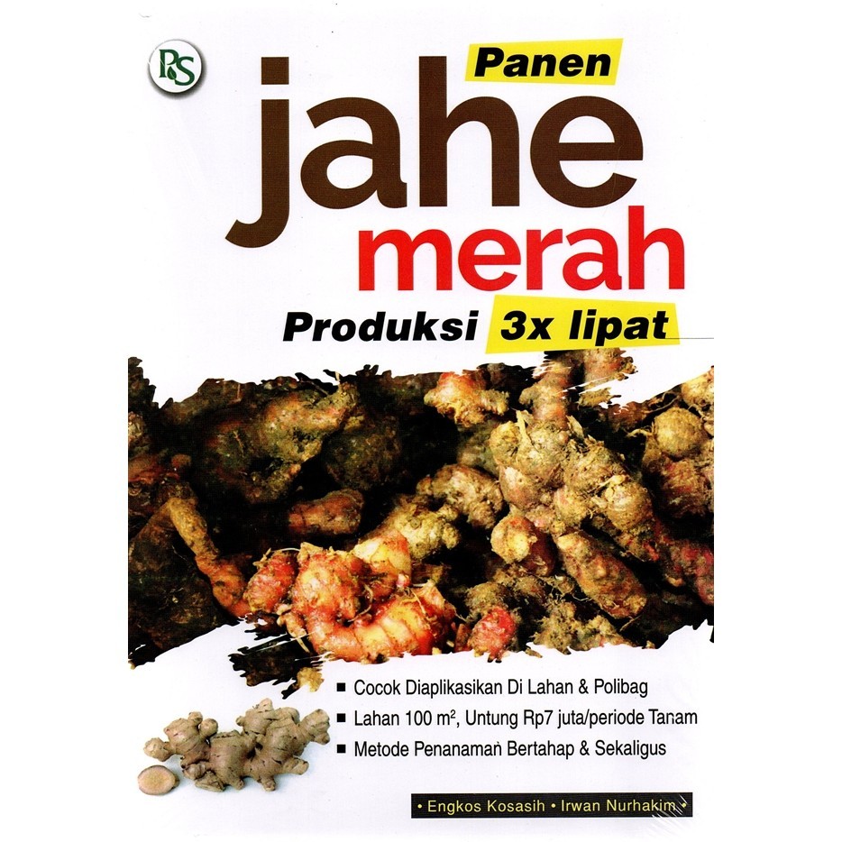 

Panen Jahe Merah Produksi 3X Lipat