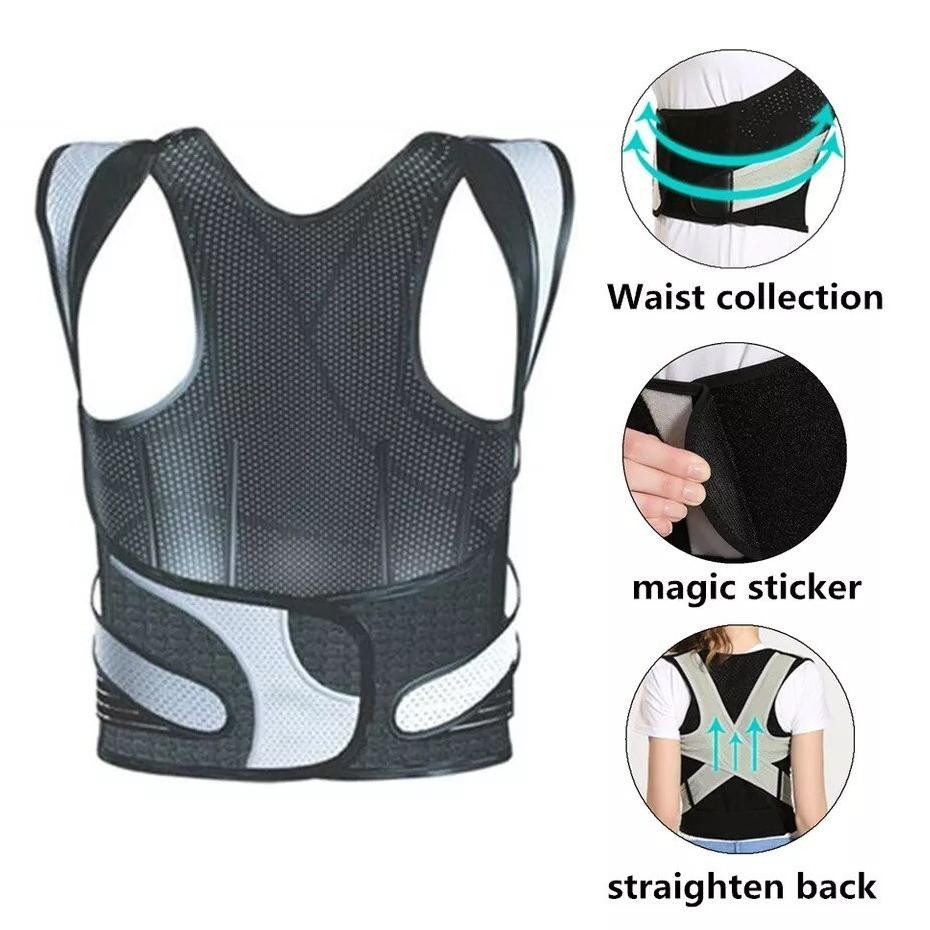 Sedia Korset Penyangga Punggung/Back Posture Corrector/Alat Penegak Badan Bungkuk/Posture Therapy Me