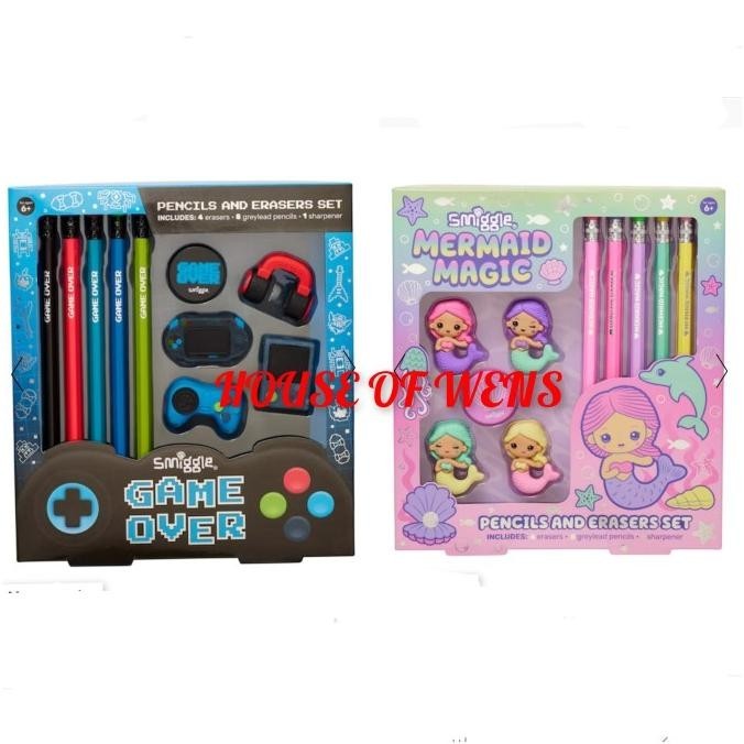 

New Smiggle Collectable Eraser Box Stok Terbatas