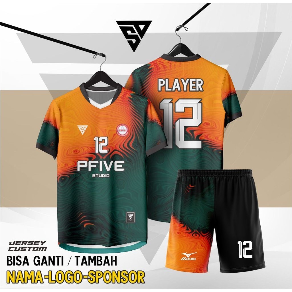 Jersey Voly Full Printing Free Nameset