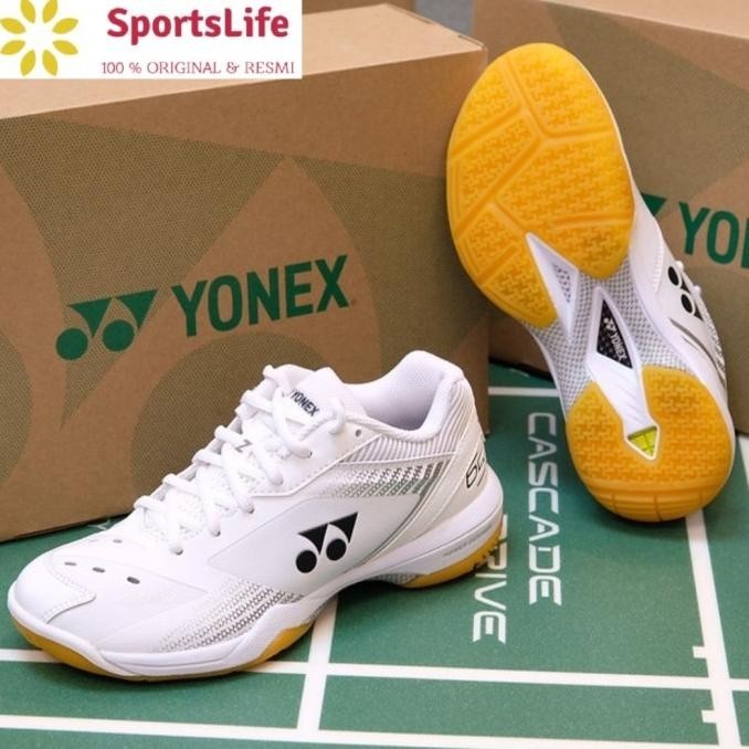Sepatu Badminton Yonex Shb 65 Z3 Original White Limited Premium Berkualitas
