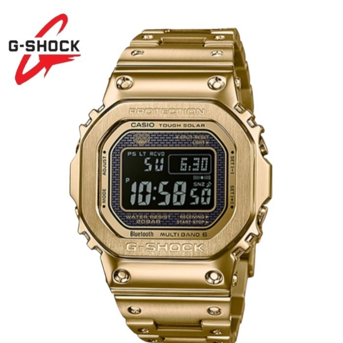 Promo G-Shock GShock GMW B5000 gmw-b-5000BM Original Rantai Stainless Stell