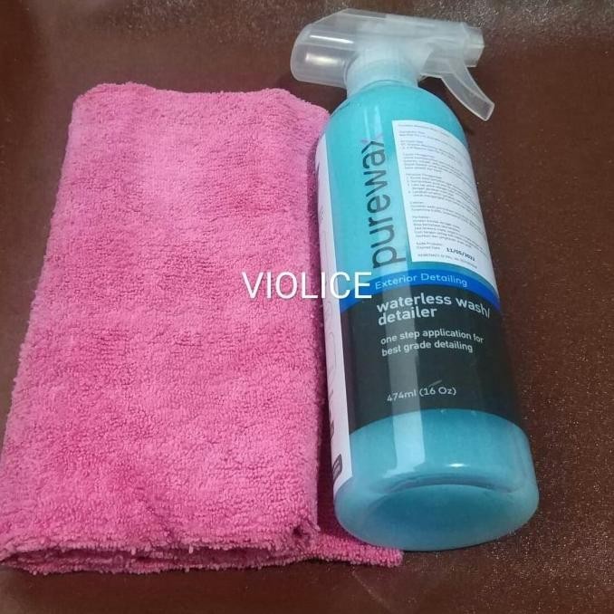 Purewax Waterless Pembersih Mobil Interior dan Eksterior Pure Wax 474