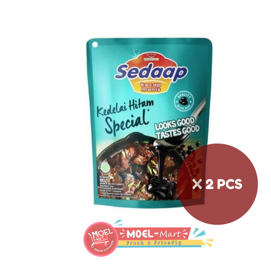

SEDAAP Kecap Special 2pcs x 60ml