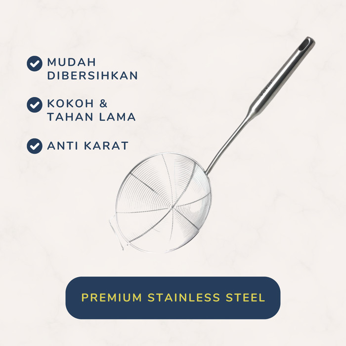 Lika Strainer Spider Noodle Strainer Saringan Mie Serok Stainless