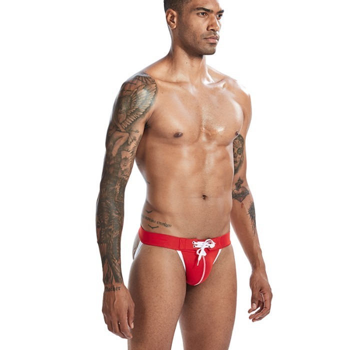 Varsity Jockstrap Jock Strap Bertali 3 warna