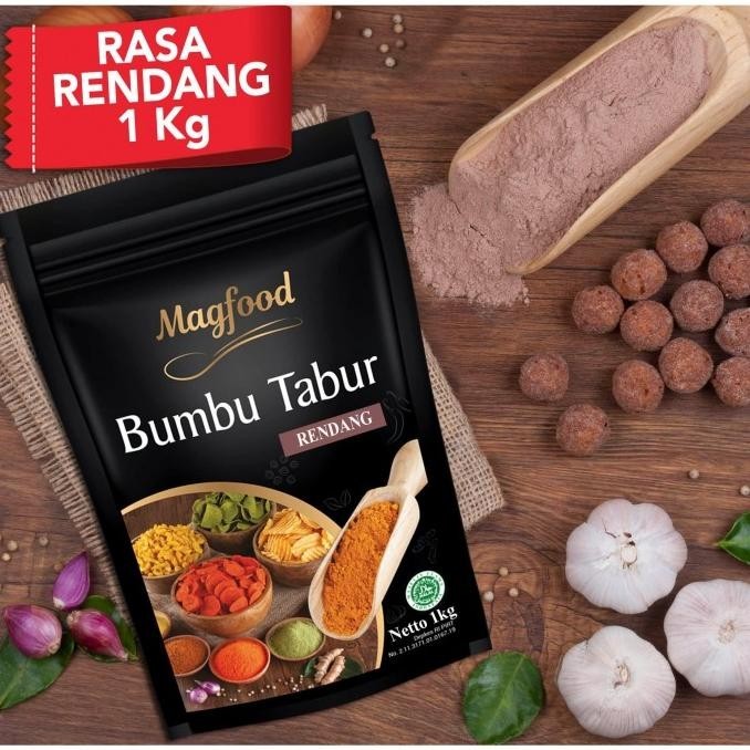 

Magfood Bumbu Tabur Rasa Rendang 1 Kg MBS