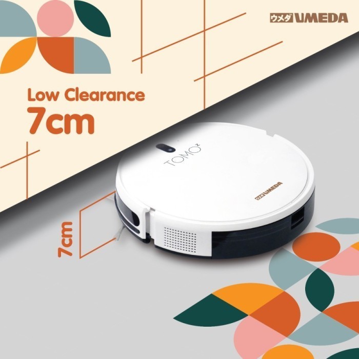 Umeda Tomo Zoom Robot Vacuum Cleaner and Mop - UMA-60268-00070
