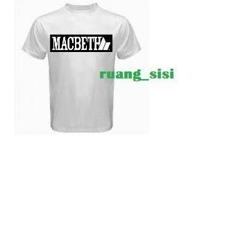 Kaos T Shirt Pria Macbeth