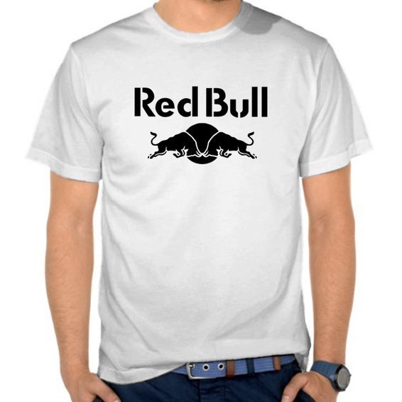 Kaos T Shirt Pria Redbull Red Bull