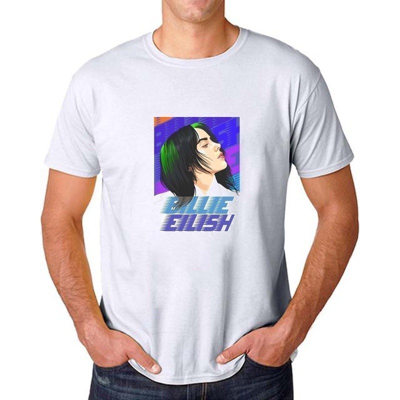 Kaos T Shirt Pria Billie Eilish