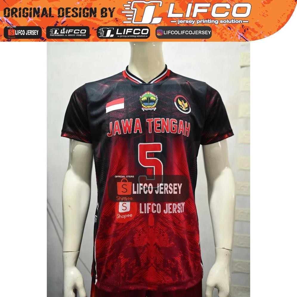 Jersey Lifco Original Bulan Kemerdekaan Nusantara Series -Jawa Tengah-2