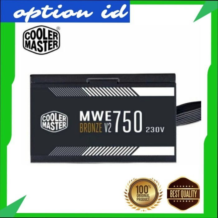 Power Supply COOLER MASTER MWE 750 BRONZE V2 PSU 750W 80+ MWE750