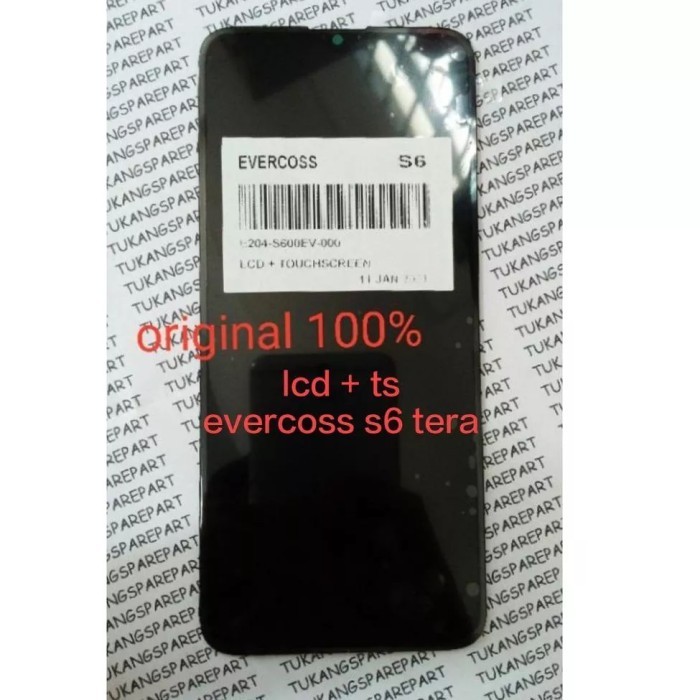 LCD TOUCHSCREEN S6 EVERCOSS TERA ORIGINAL