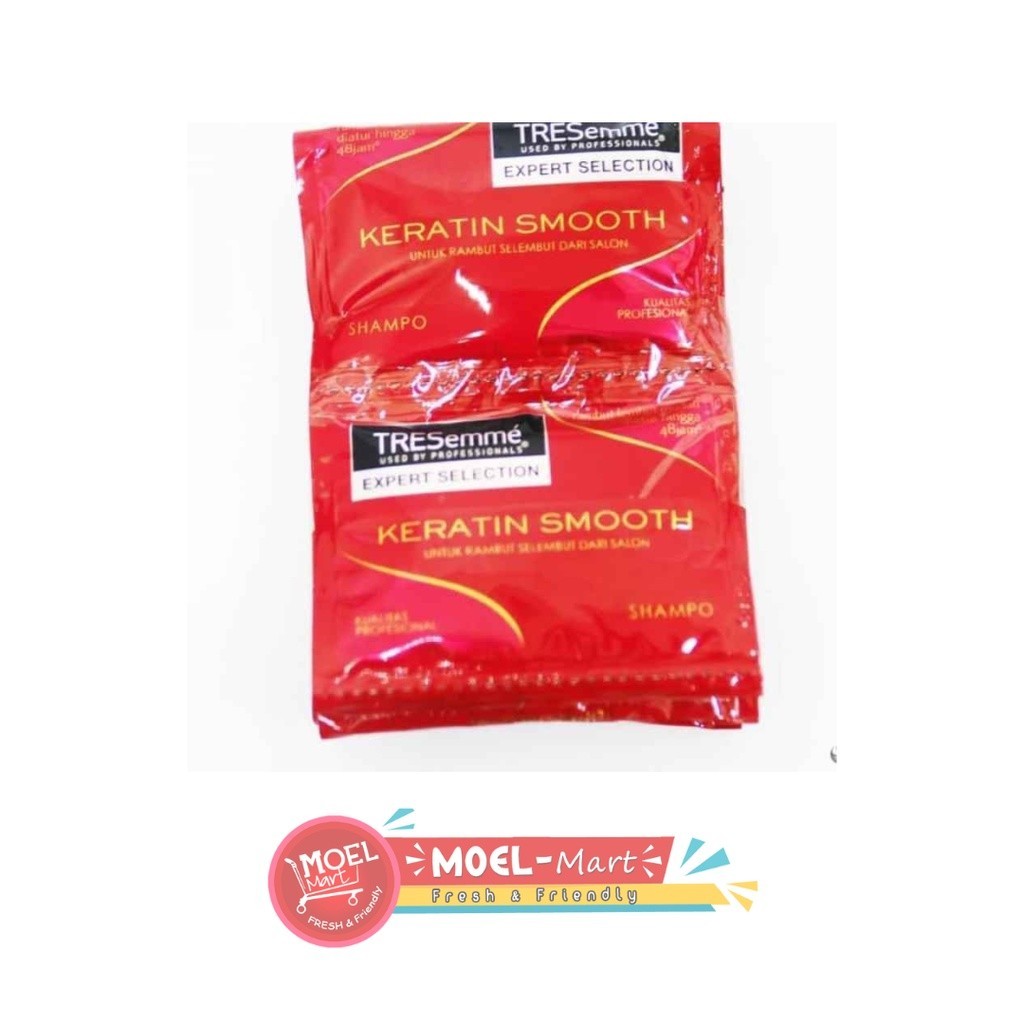 TRESEMME Shampoo Keratin Smooth 12 Sachet x 9ml