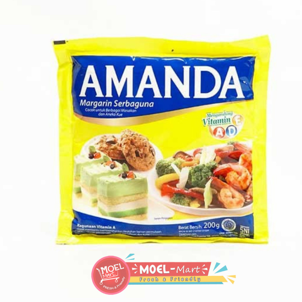 

AMANDA MARGARINE 200GR
