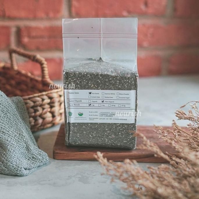 

Nature's Energy, Natural Black Chia Seed 1kg TS