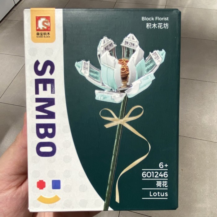Lego Sembo Flower Block Mainan Block
