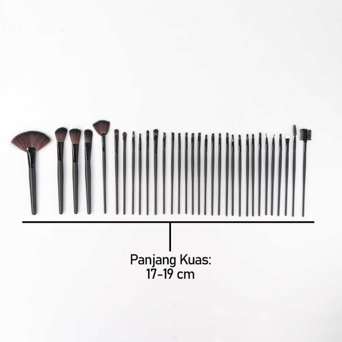 Make Up Brush Set - Set Lengkap Kuas Make Up