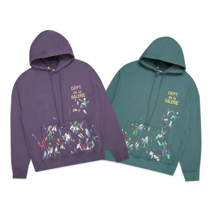 Gallery Dept Paint Splatter Hoodie